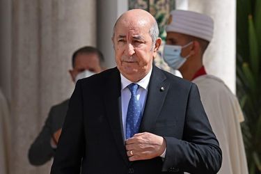 Le président algérien Abdelmadjid Tebboune.
