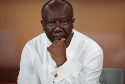Former Ghanaian finance minister  Ken Ofori-Atta