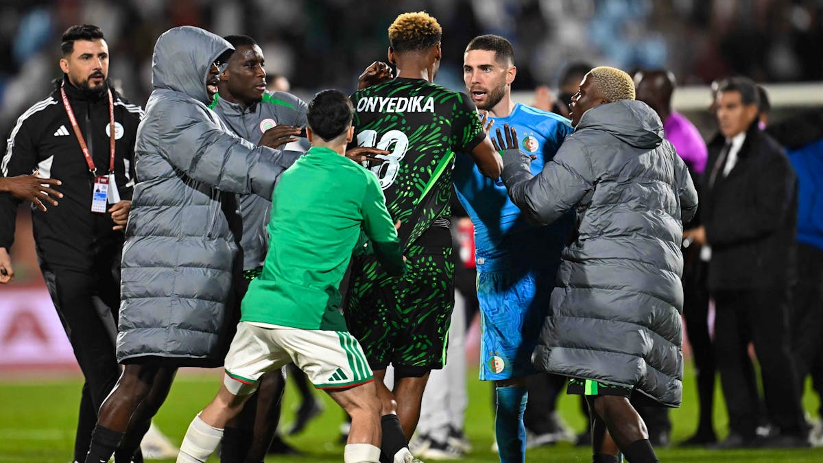 Lucas Zidane s'énerve après l'élimination de l'Algérie en quart de finale