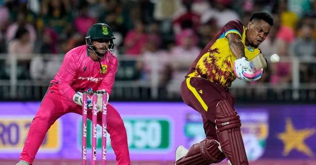 West Indies beat South Africa in rain-hit T20 shootout