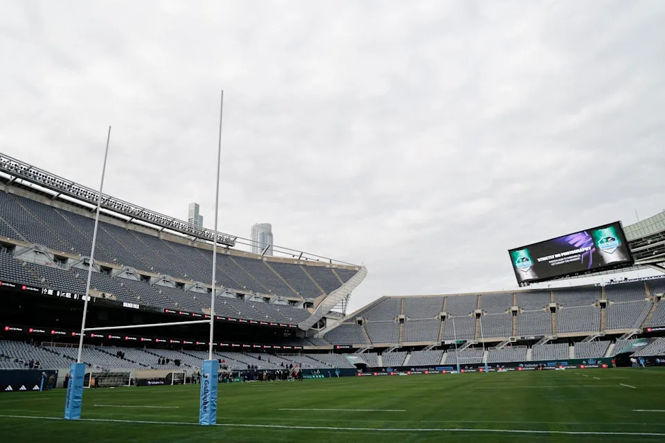 Ireland and New Zealand took over Soldier Field in November, but the game was not without problems (Getty Images)