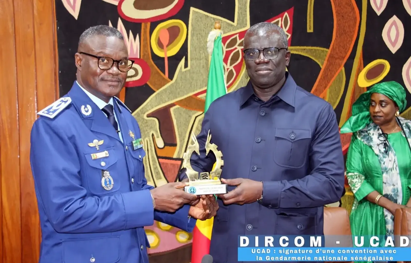 Recherche scientifique : l’Ucad et la Gendarmerie nationale nouent un partenariat