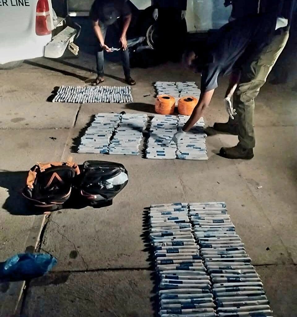 SANDF Thwarts Cross-Border Smuggling: 1 SA Tank Regiment Intercepts R82,000 Worth of Explosives Near Musina