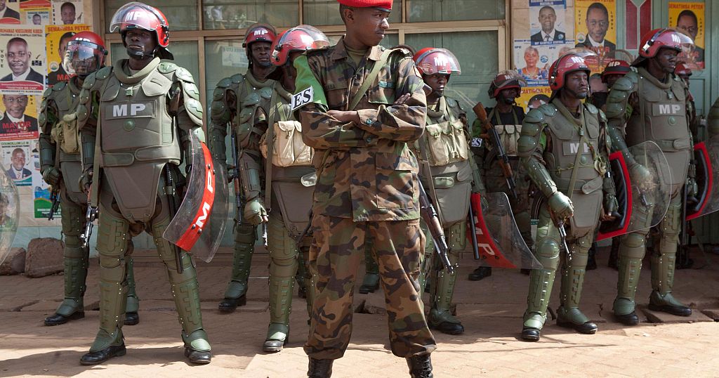 Uganda's military deployed in national capital before presidential election