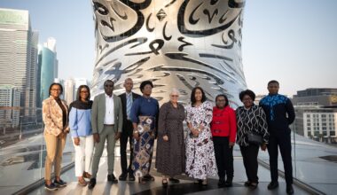 Vice President of Namibia tours Museum of the Future