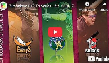 Zimbabwe U19 vs Pakistan U19 Live Stream
