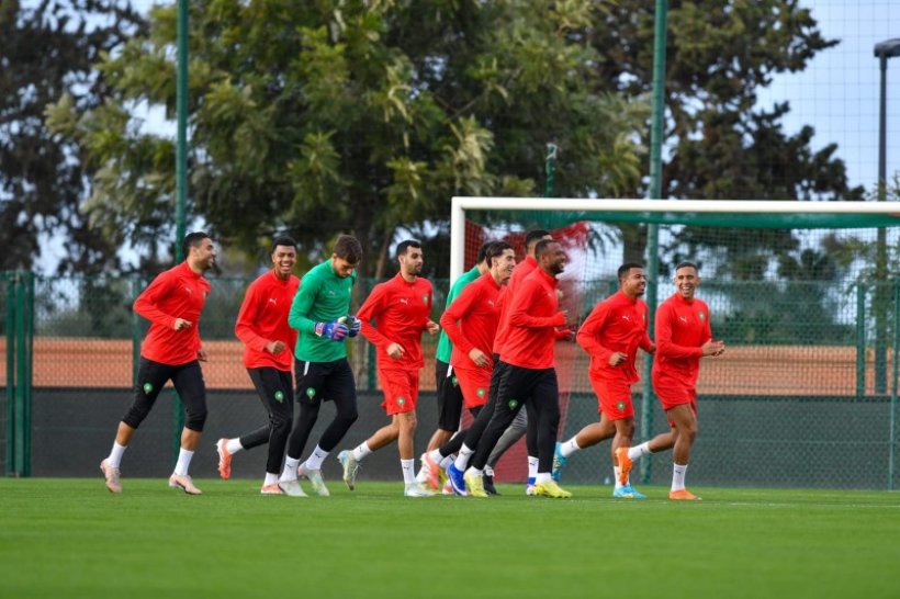 The Moroccan national team completes its preparations for the match against Tanzania