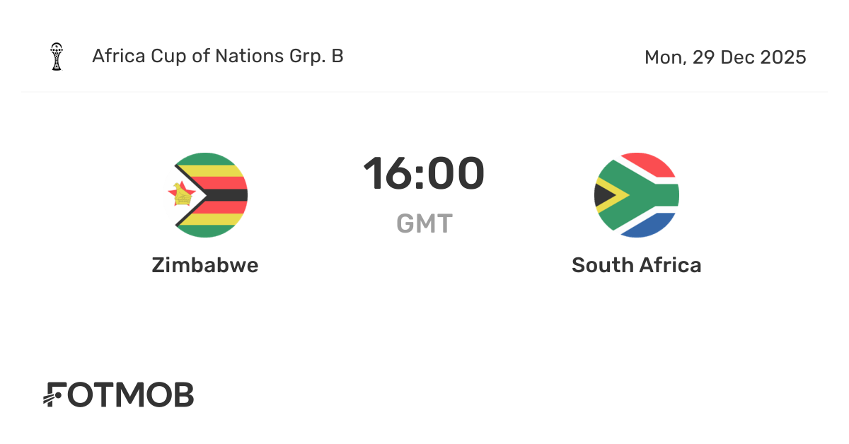 Zimbabwe vs South Africa - live score, predicted lineups and H2H stats