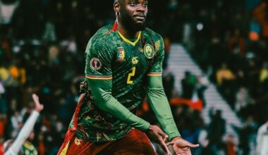 Cameroon narrowly wins over South Africa, advances