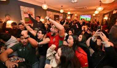 "On est comme au pays" : la communauté marocaine de Toulouse réunie pour célébrer la qualification de leur équipe en quarts de finale