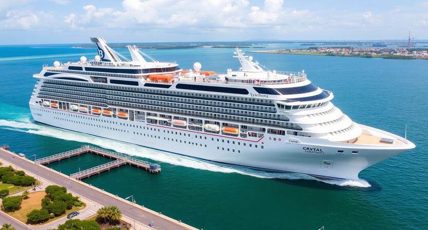 Kenya Witness Cruise Tourism Sees Massive Increase in 2025, with Mombasa Port Welcoming Luxury Liner Crystal Symphony, Signaling Strong Future Growth