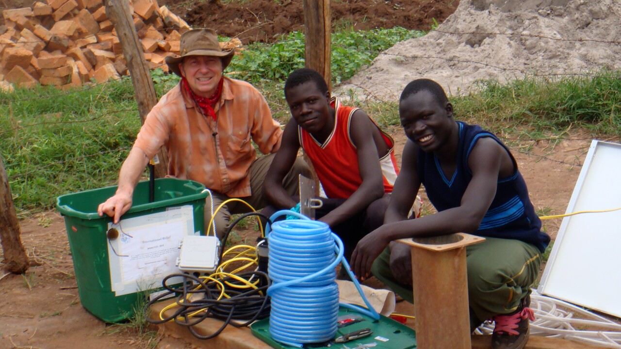 Tom Osborne in Uganda