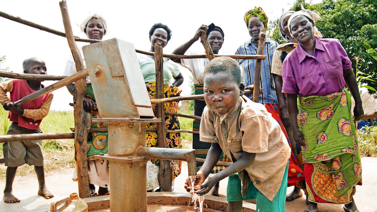 Ugandans with the Osbornes