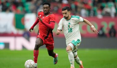 Algeria's Amoura regrets mocking Congo's Lumumba statue fan at Africa Cup