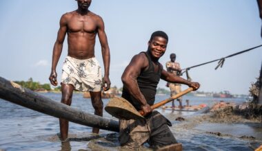 Africa's megacity of Lagos reshapes its coast by dredging and puts environment at risk