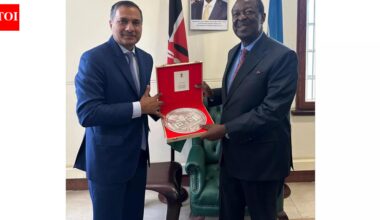 Indian High Commissioner meets Kenya's Prime Cabinet Secretary; sides agree to convene Joint Commission for Cooperation