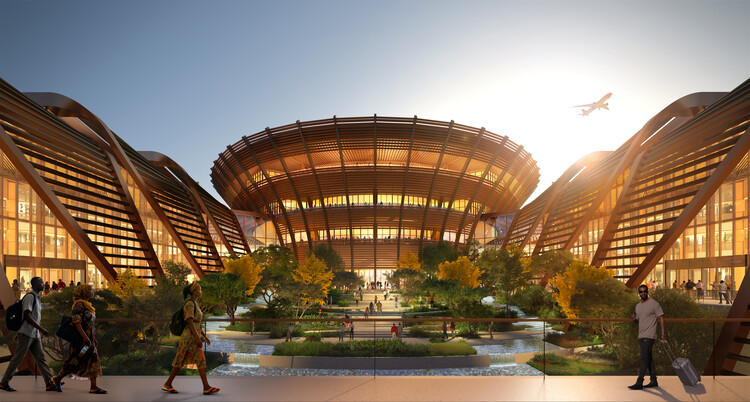 Zaha Hadid Architects Break Ground on Bishoftu International Airport for Ethiopian Airlines in Addis Ababa - Image 3 of 11