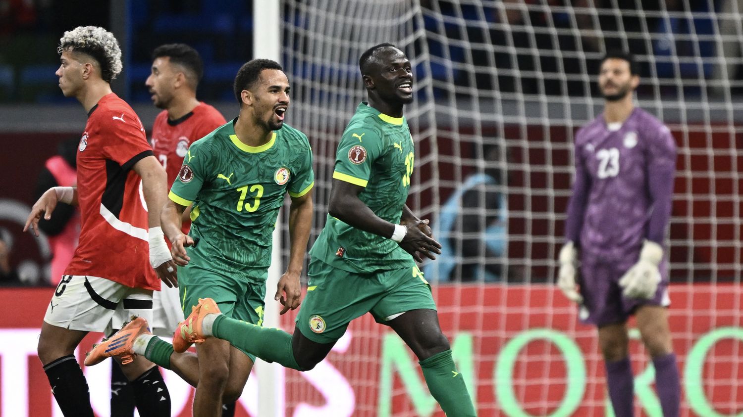 grâce à Sadio Mané, le Sénégal élimine l'Egypte et se qualifie pour la finale