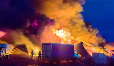 WATCH | Inferno engulfs Pietermaritzburg nappy factory