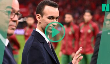 À la CAN, Moulay El Hassan, le fils du roi du Maroc le représente aussi pour faire passer un message