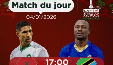 Voici la météo attendue ce dimanche pour le match Maroc–Tanzanie
