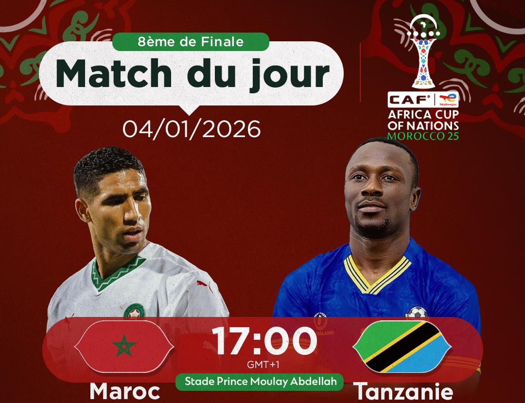 Voici la météo attendue ce dimanche pour le match Maroc–Tanzanie