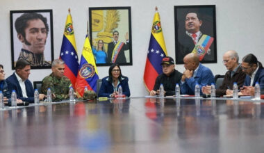 Venezuela’s interim president offers US cooperation after Trump says further strike possible