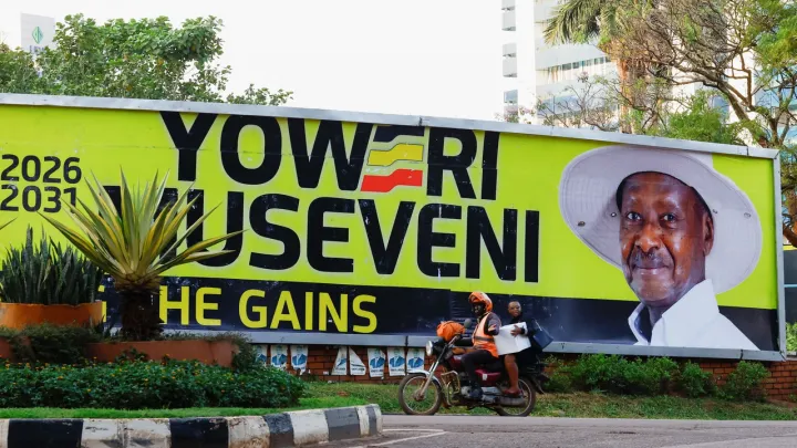 Museveni adviser exudes confidence he will win Uganda election with 'at least 70%'