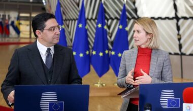 Nasser Bourita - Kaja Kallas