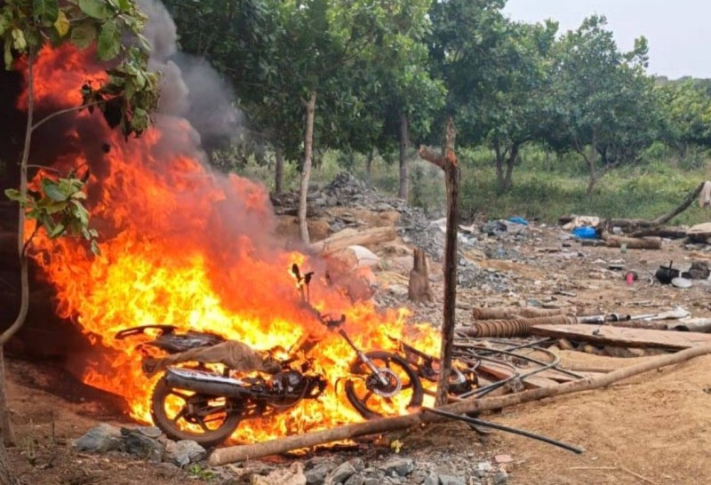 Worodougou : Des sites illégaux d’orpaillage démantelés