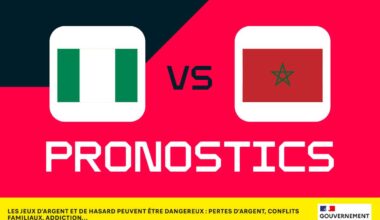 Nigeria - Maroc : Pronostics, meilleurs paris et cotes (Coupe d’Afrique des Nations)