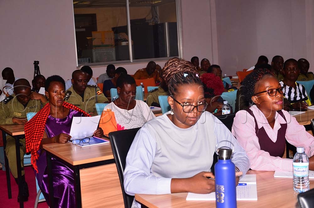 Joy Kawanguzi (L), the Executive Director of FABIO suggested the use of the gramophones commonly known as mukalakaasa in the journey of providing EC updates to leave no one behind. (Credit: Jackie Nambogga)