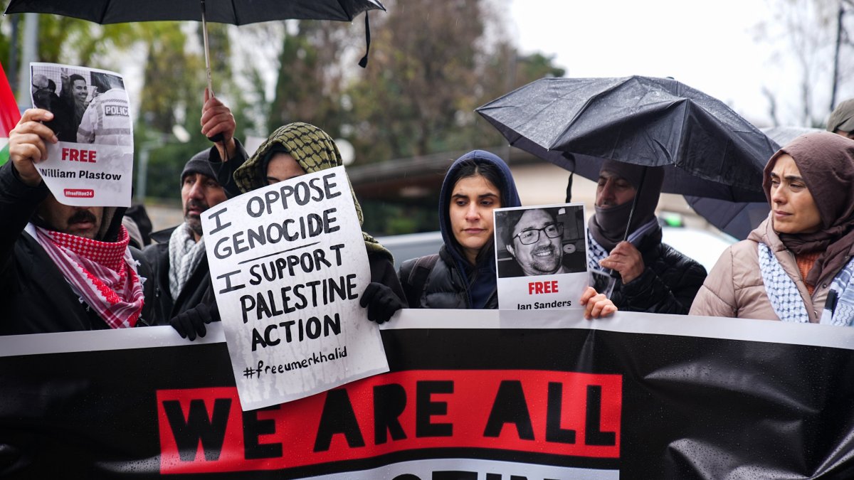 South Africans rally for pro-Palestine hunger strikers in UK