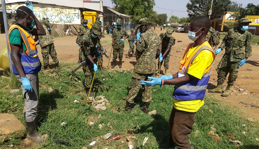   According to 3rd Infantry Division spokesperson, Maj. Godfrey Kashaka, the army booked the grounds last year in December. (Photo by Olandason Wanyama)