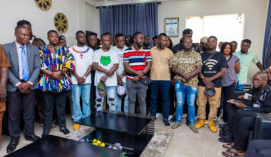 35 Police officers promoted for role in Adabraka gold robbery arrests