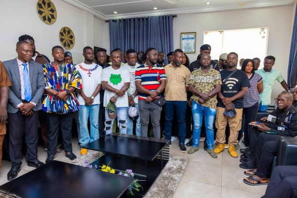 35 Police officers promoted for role in Adabraka gold robbery arrests