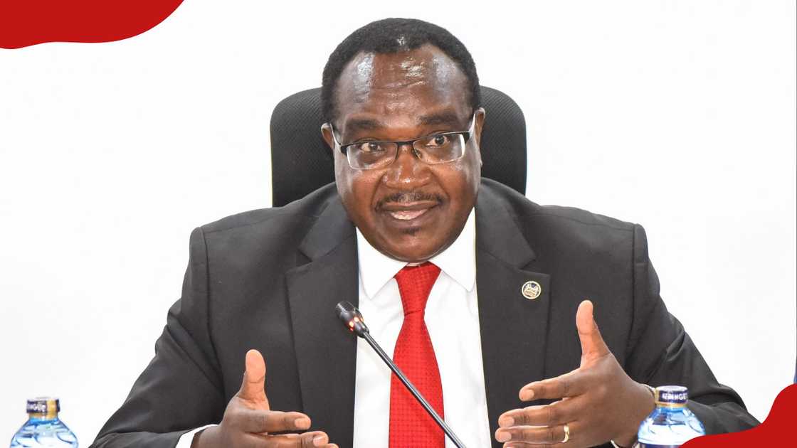 CS Julius Ogamba in his office