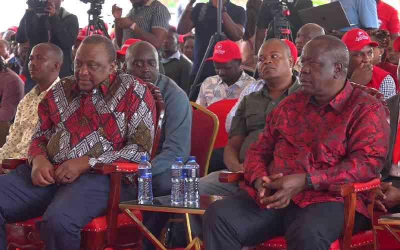 Uhuru shakes up Jubilee Party leadership