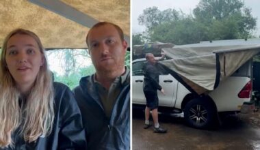 En voyage de noces, Martin et Camille sont bloqués par les inondations en Afrique du Sud : « On ne sait pas quand on va pouvoir rentrer »