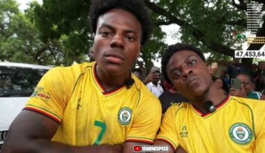 IShowSpeed and his Zimbabwean lookalike Mudiwa B Jani