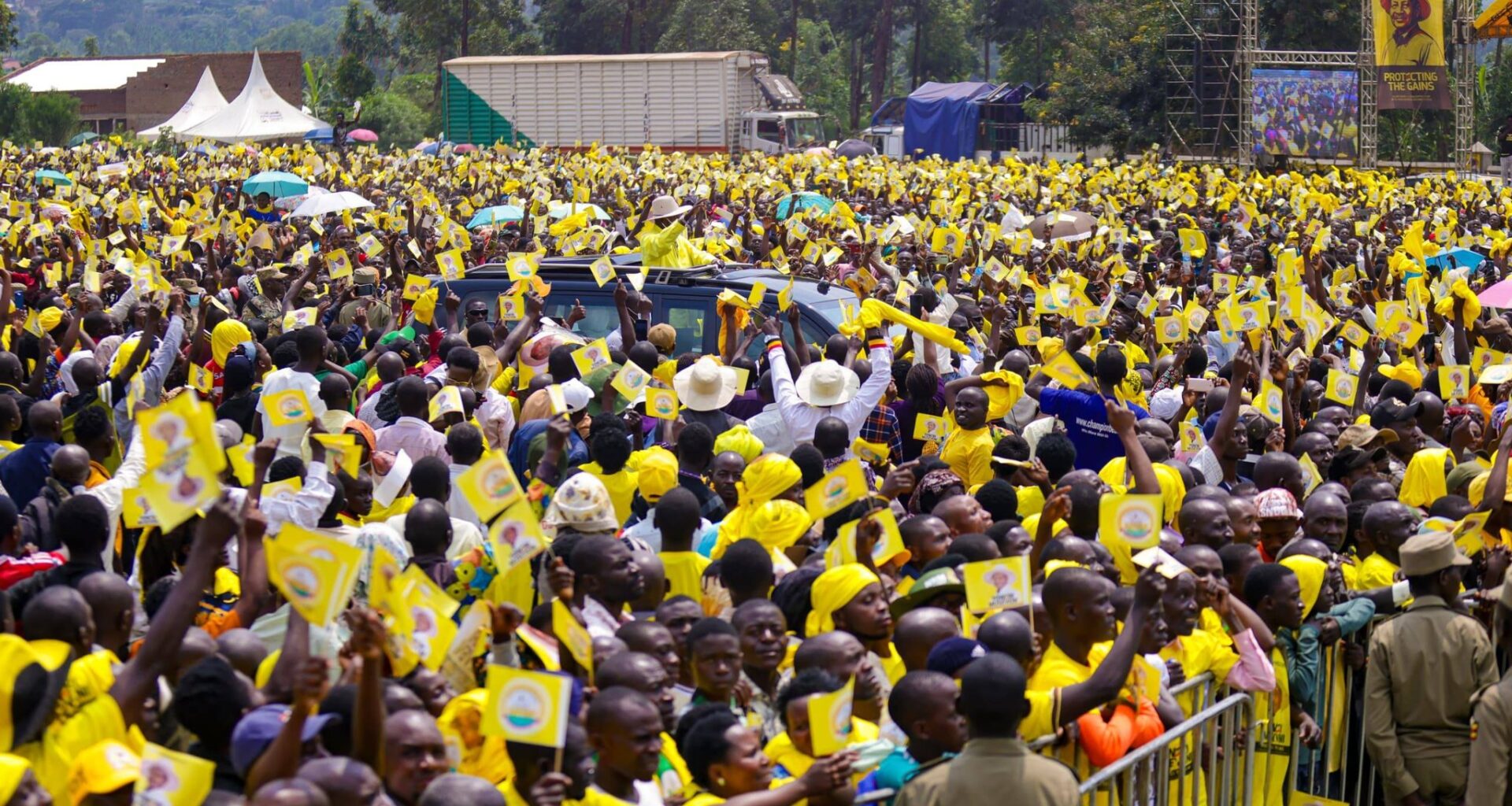 Museveni Urges Commercial Agriculture, Tourism and Manufacturing in Kasese