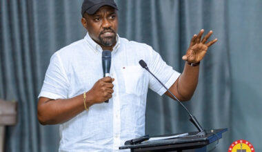 John Dumelo pays transport fares for stranded Lapaz-bound commuters