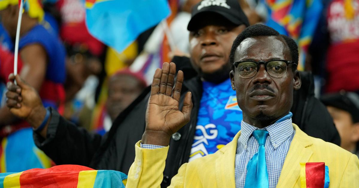Statuesque Congo fan 'Lumumba' stands above all others at Africa Cup | Region