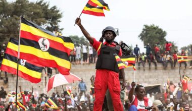 Photos show opposition leader Bobi Wine campaigning ahead of Uganda's presidential election | World
