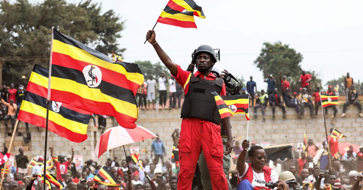 Photos show opposition leader Bobi Wine campaigning ahead of Uganda's presidential election | National News