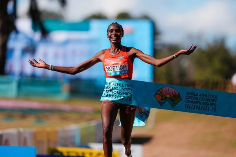 Ng’etich: Pressure to defend Kenya’s crown fueled my World Cross-Country win