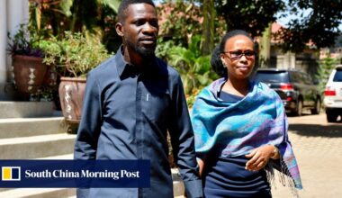 Uganda opposition leader Bobi Wine’s wife hospitalised after soldiers invade home