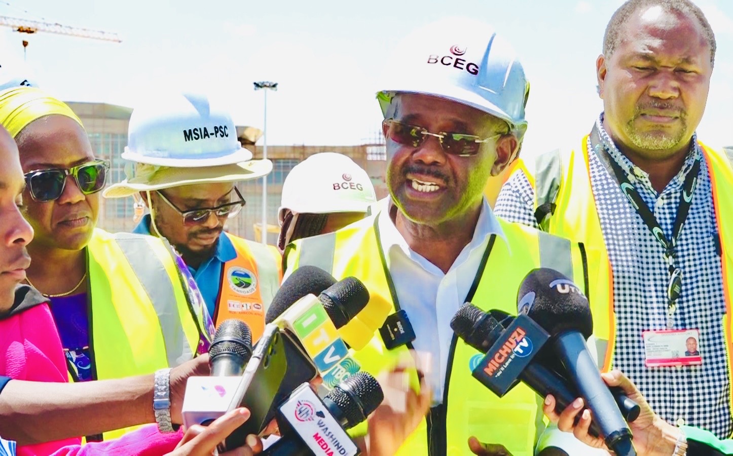 Minister orders a quality construction of Msalato Airport as it nears completion
