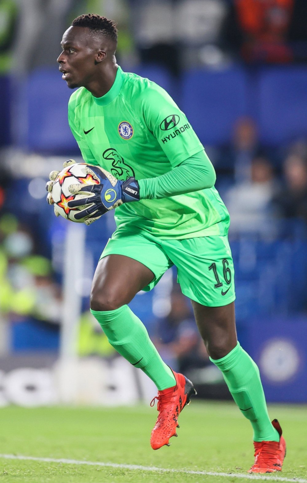 Edouard Mendy sous le maillot de Chelsea en 2021