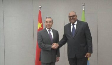Chinese FM holds talks with Tanzanian counterpart